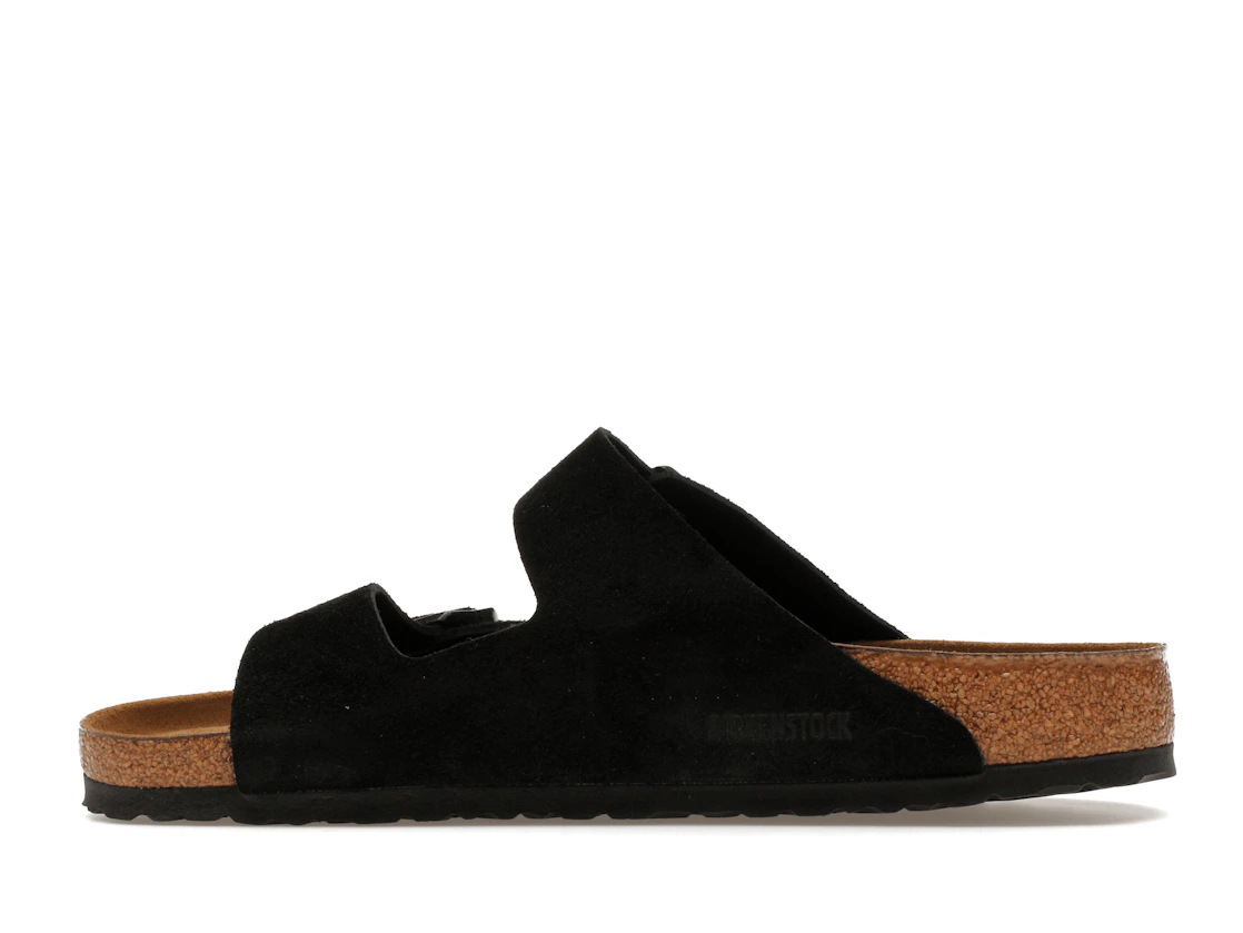 Birkenstock Arizona Soft Footbed Suede Black