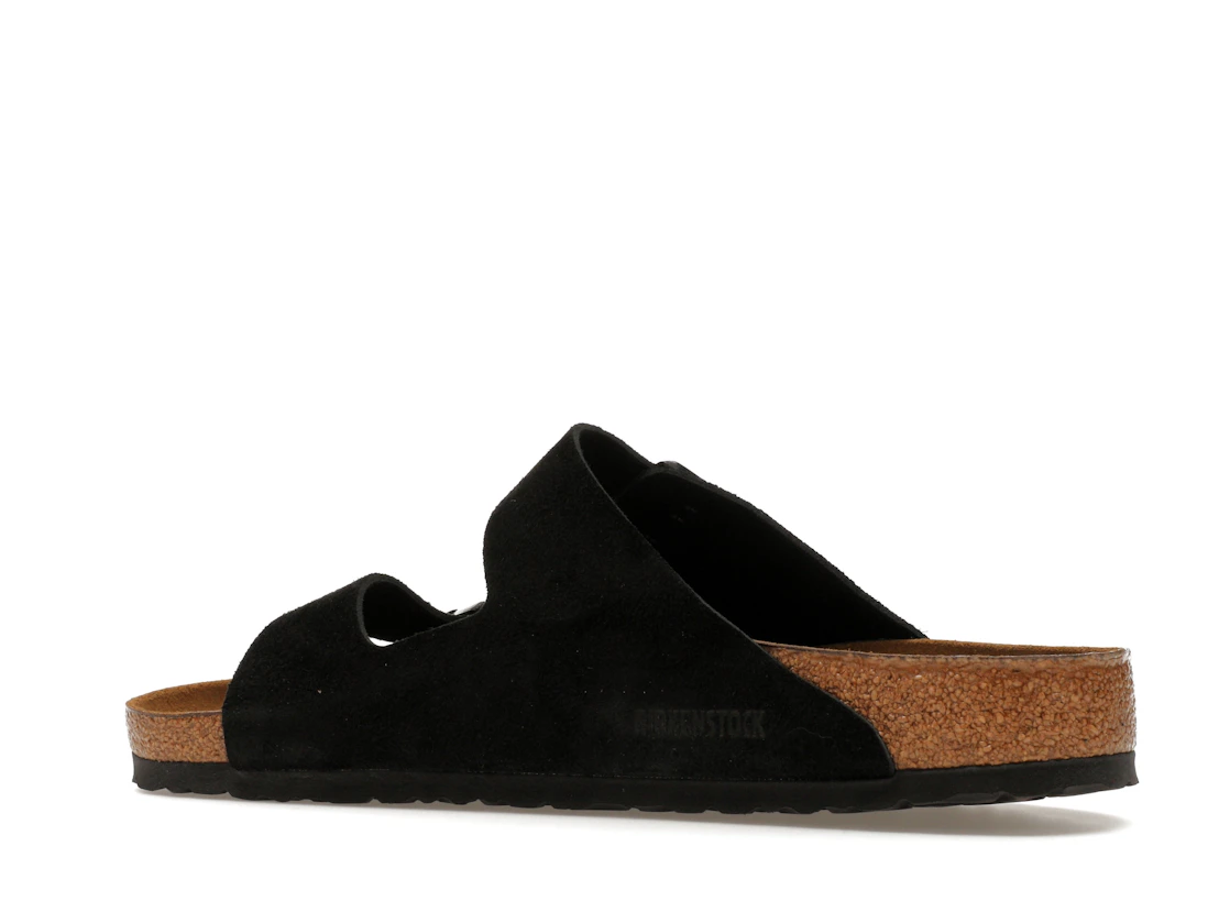 Birkenstock Arizona Soft Footbed Suede Black