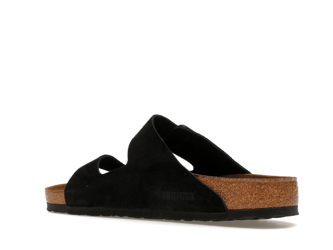 Birkenstock Arizona Soft Footbed Suede Black