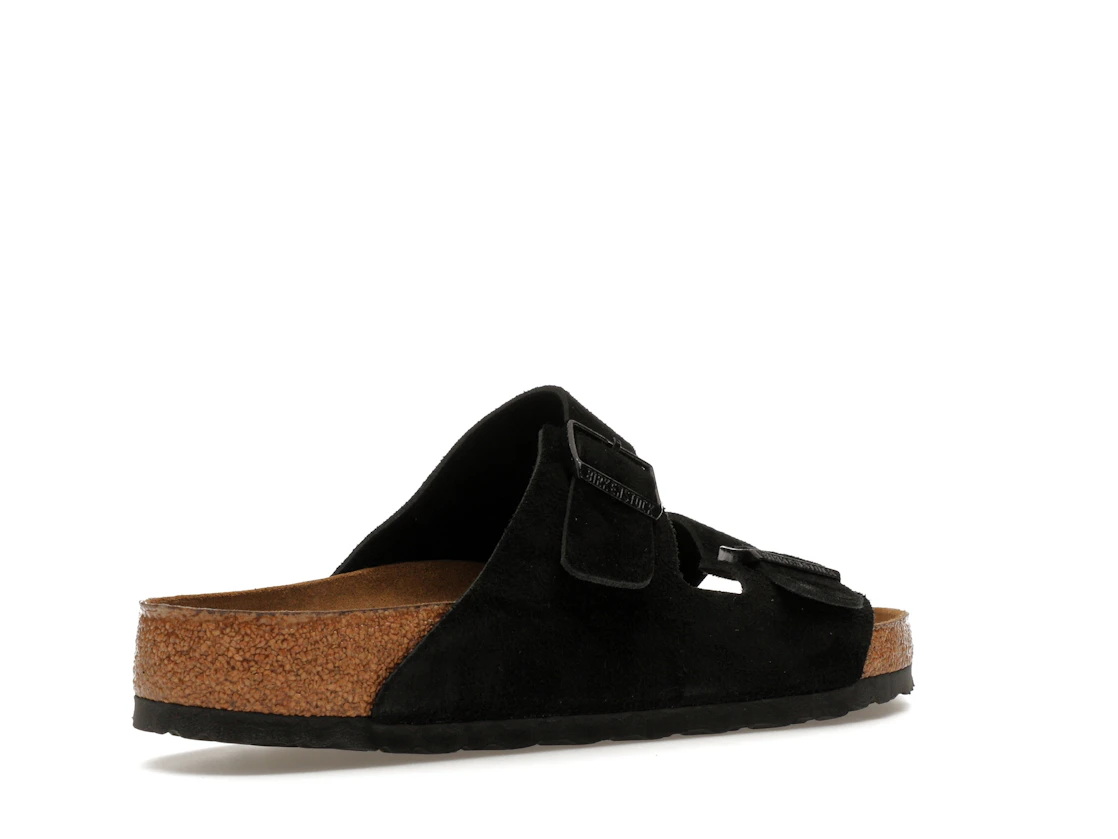 Birkenstock Arizona Soft Footbed Suede Black