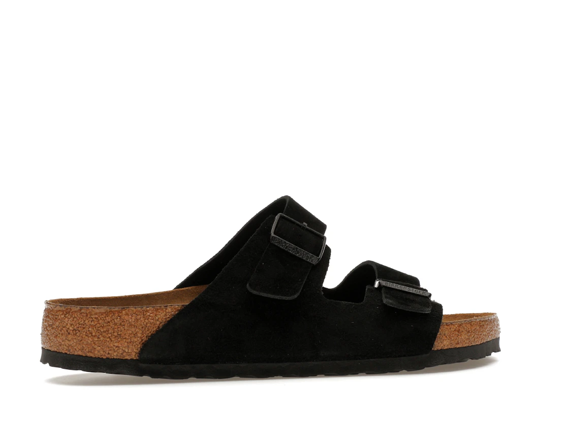 Birkenstock Arizona Soft Footbed Suede Black