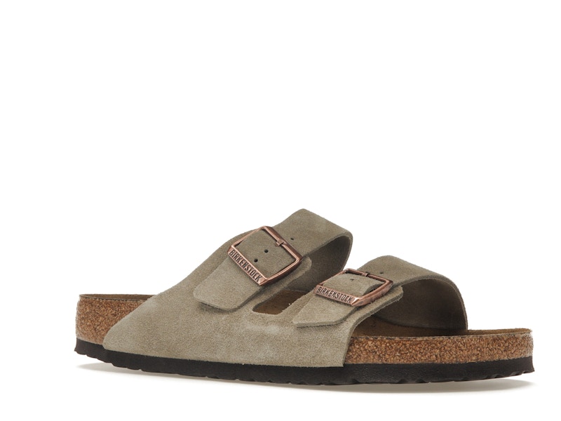 Birkenstock Arizona Soft Footbed Suede Taupe
