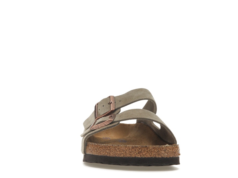 Birkenstock Arizona Soft Footbed Suede Taupe