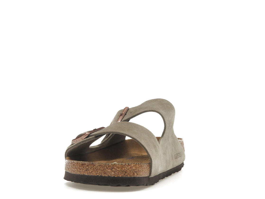 Birkenstock Arizona Soft Footbed Suede Taupe
