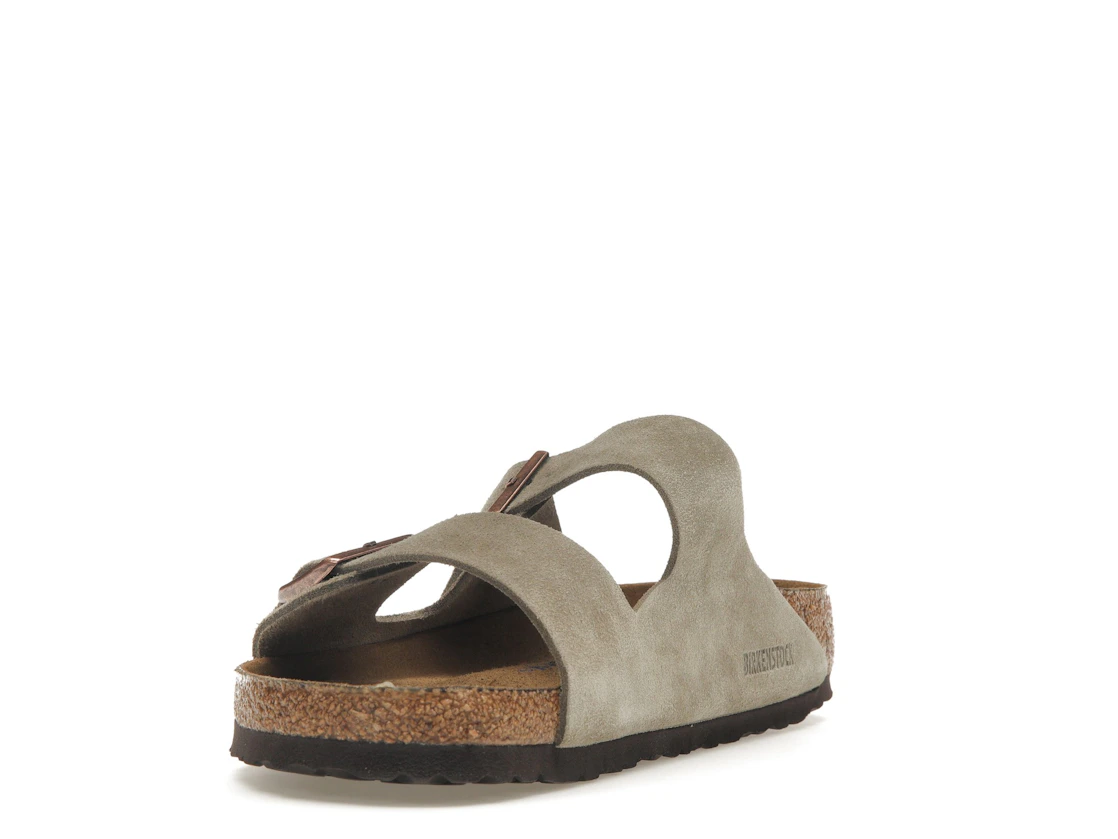 Birkenstock Arizona Soft Footbed Suede Taupe