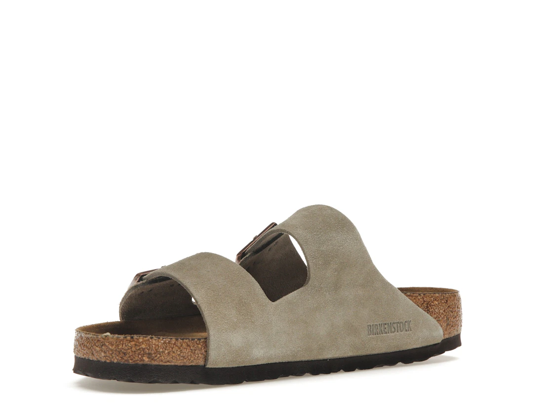 Birkenstock Arizona Soft Footbed Suede Taupe