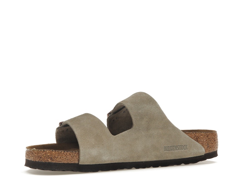 Birkenstock Arizona Soft Footbed Suede Taupe