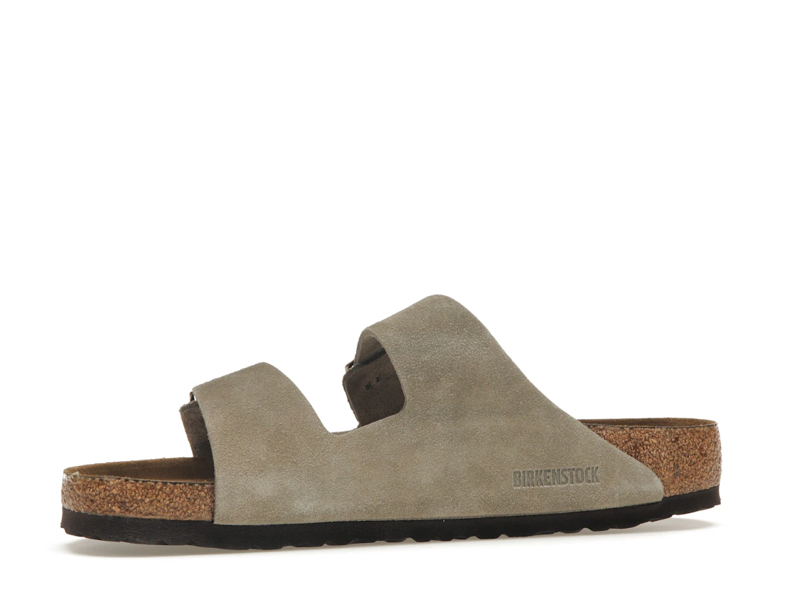 Birkenstock Arizona Soft Footbed Suede Taupe