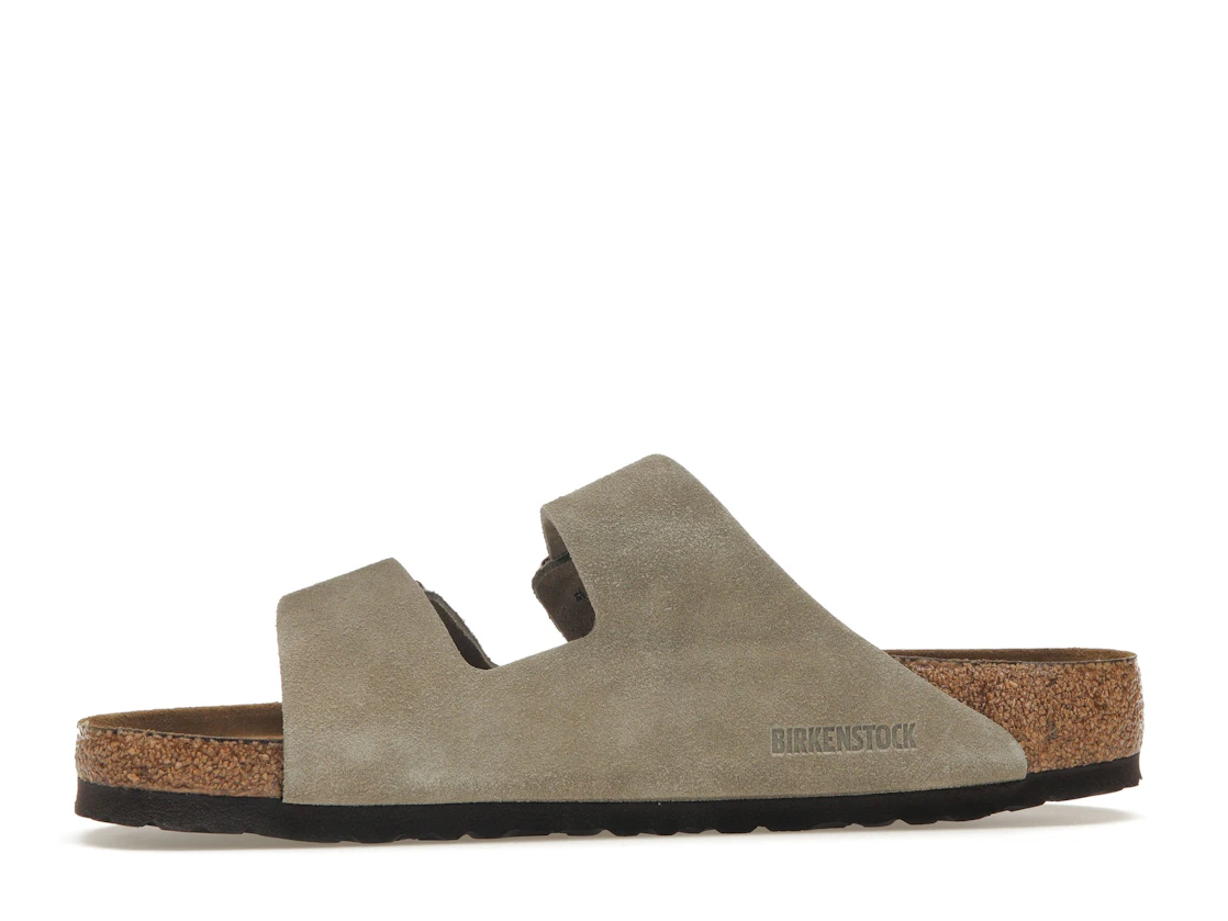 Birkenstock Arizona Soft Footbed Suede Taupe
