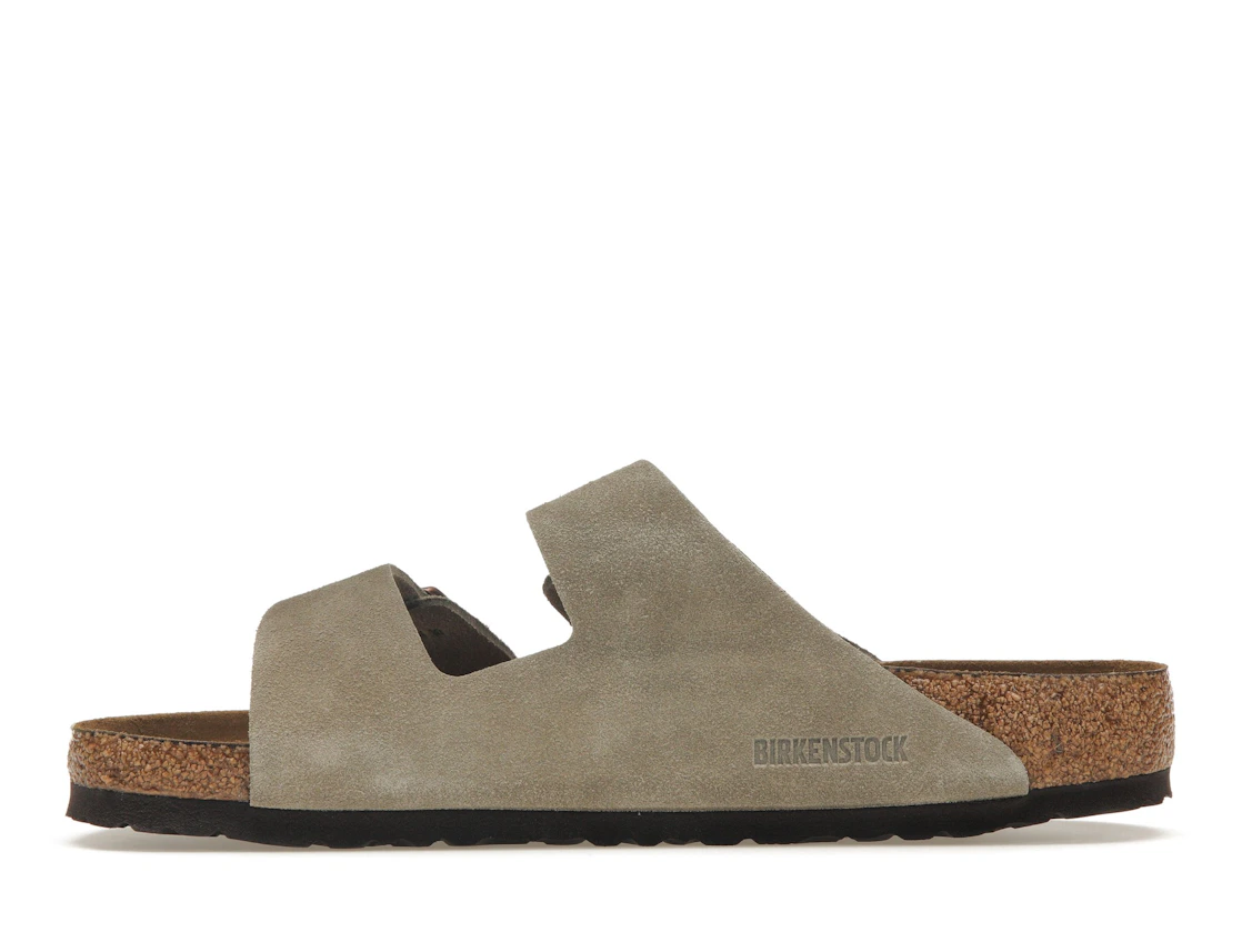 Birkenstock Arizona Soft Footbed Suede Taupe