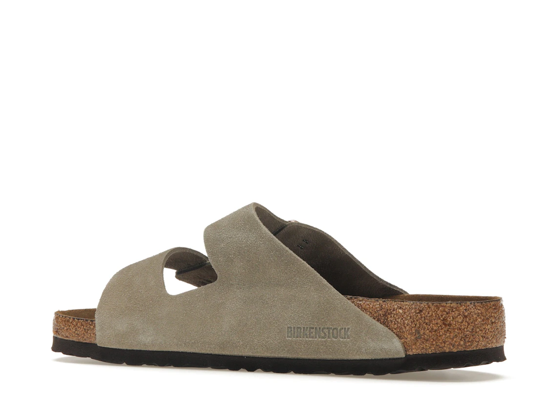 Birkenstock Arizona Soft Footbed Suede Taupe