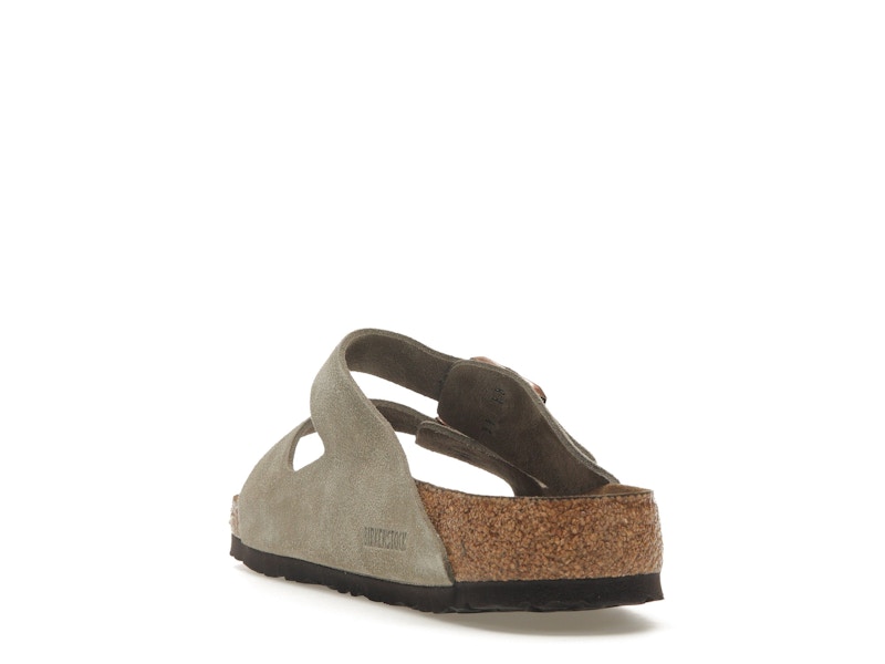 Birkenstock Arizona Soft Footbed Suede Taupe