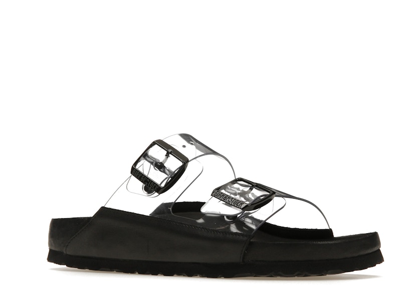 Birkenstock Arizona Transparent Manolo Blahnik Black