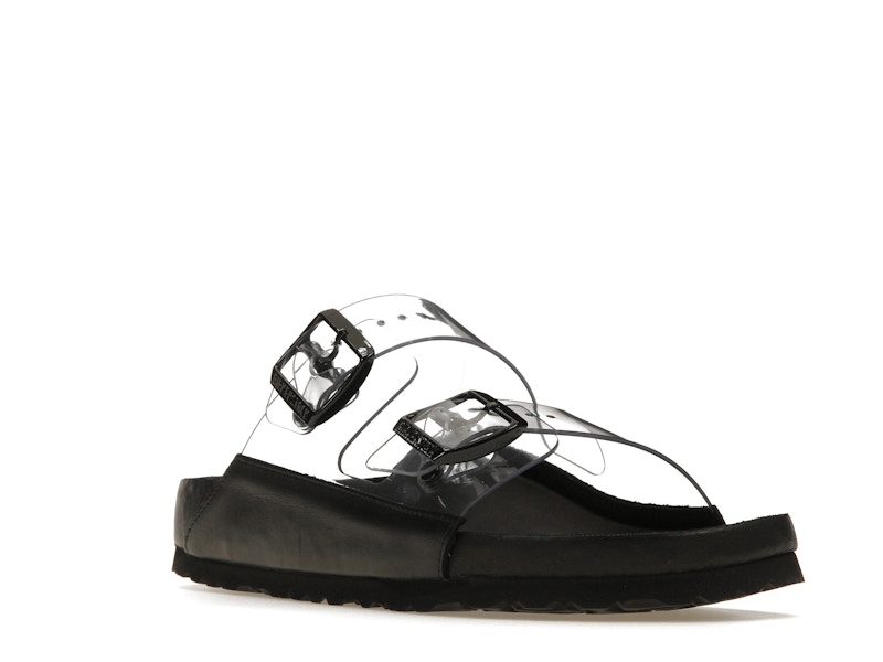 Birkenstock Arizona Transparent Manolo Blahnik Black