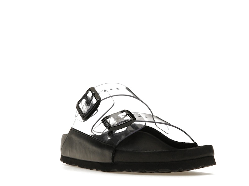 Birkenstock Arizona Transparent Manolo Blahnik Black