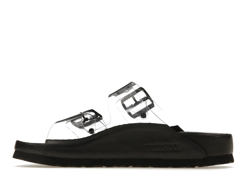 Birkenstock Arizona Transparent Manolo Blahnik Black