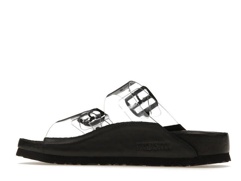 Birkenstock Arizona Transparent Manolo Blahnik Black