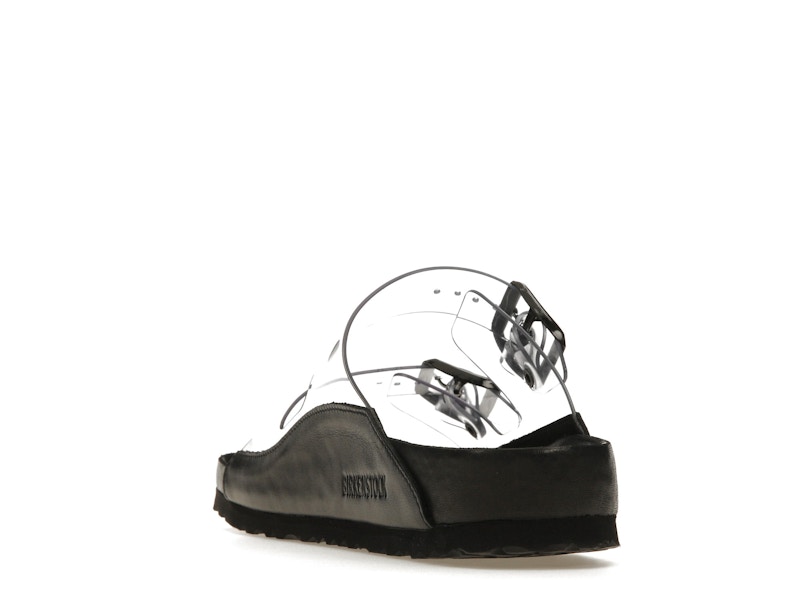 Birkenstock Arizona Transparent Manolo Blahnik Black