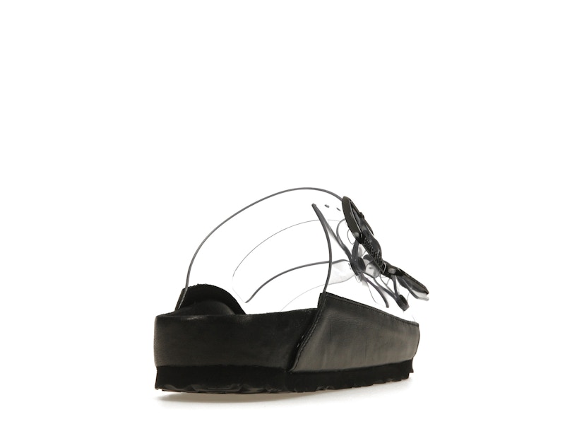 Birkenstock Arizona Transparent Manolo Blahnik Black