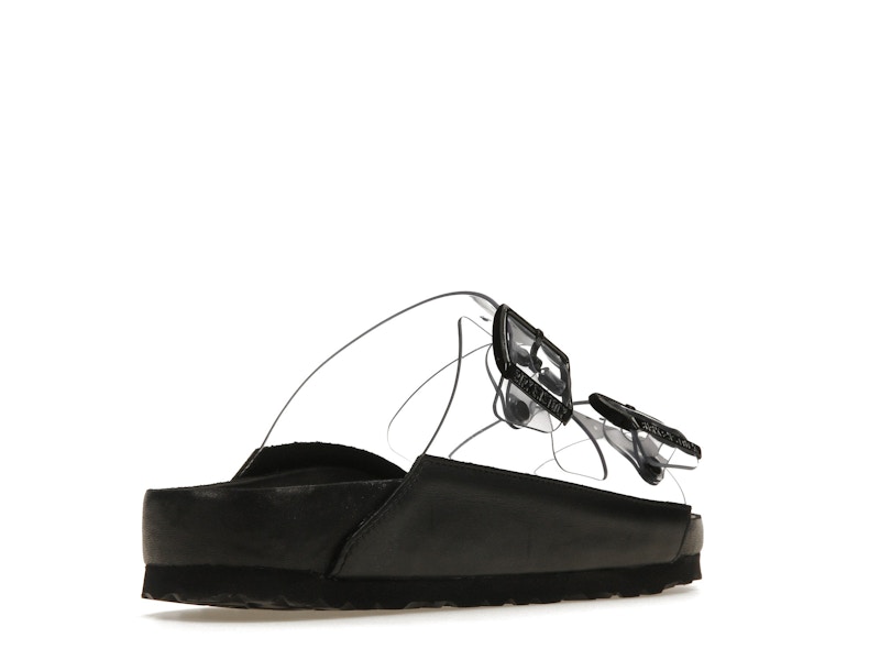 Birkenstock Arizona Transparent Manolo Blahnik Black