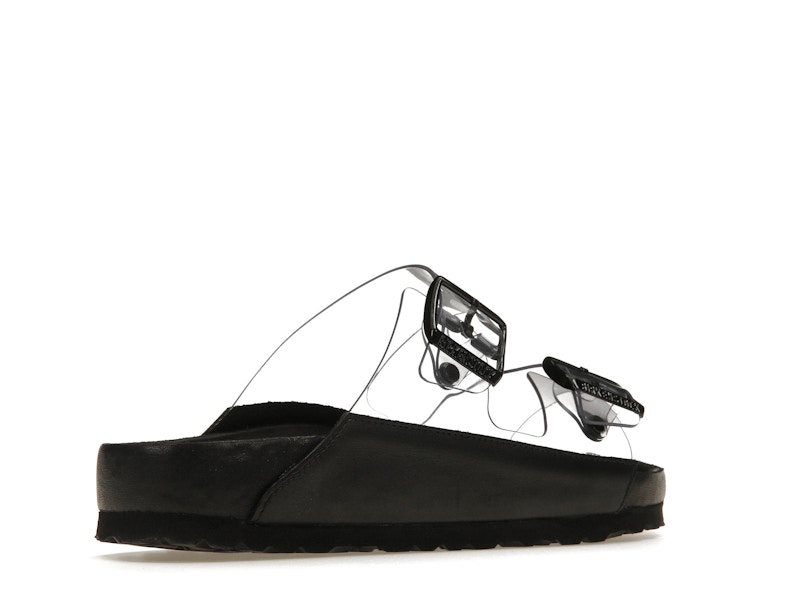 Birkenstock Arizona Transparent Manolo Blahnik Black