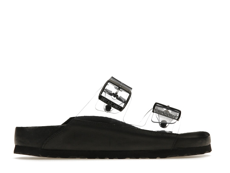 Birkenstock Arizona Transparent Manolo Blahnik Black