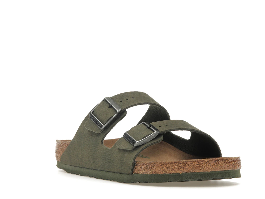 Birkenstock Arizona Vegan Microfiber Desert Dust Thyme