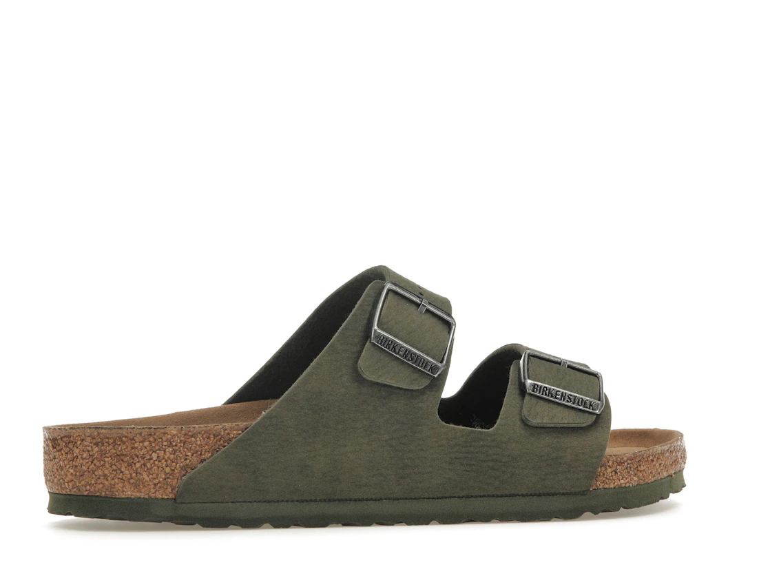 Birkenstock Arizona Vegan Microfiber Desert Dust Thyme