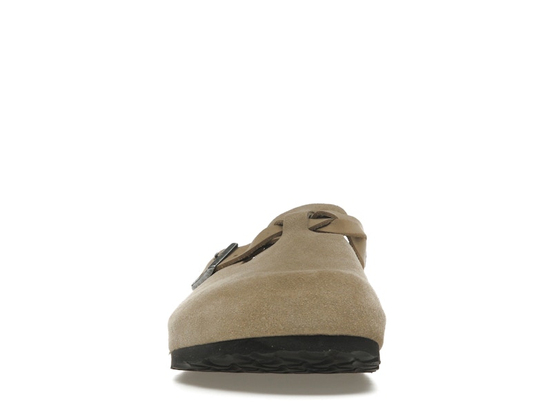 Birkenstock Boston Braided Suede Taupe