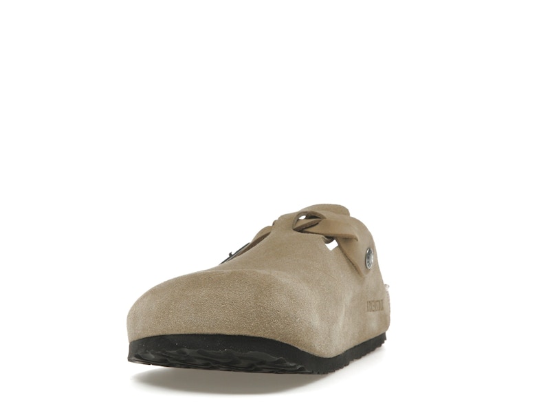 Birkenstock Boston Braided Suede Taupe