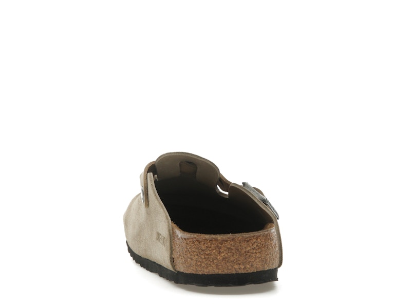 Birkenstock Boston Braided Suede Taupe