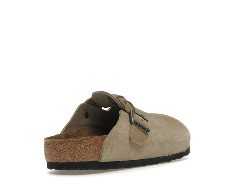Birkenstock Boston Braided Suede Taupe