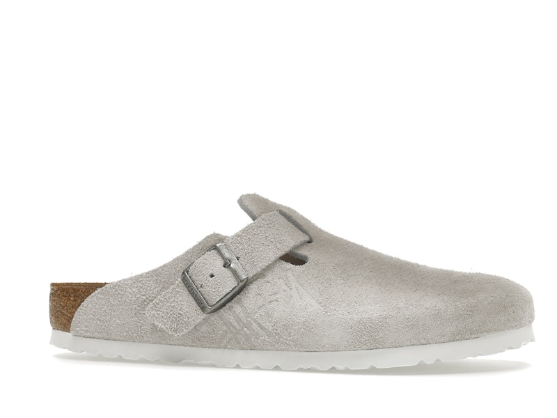 Birkenstock Boston Clog Stussy Bone (2021)