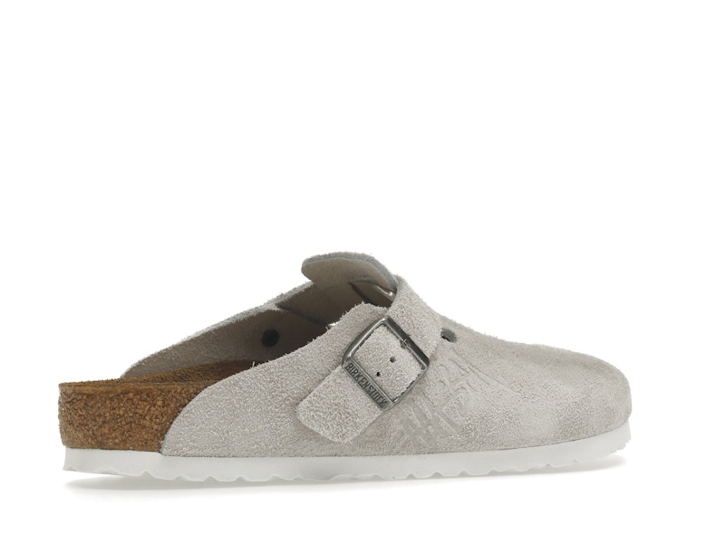 Birkenstock Boston Clog Stussy Bone (2021)
