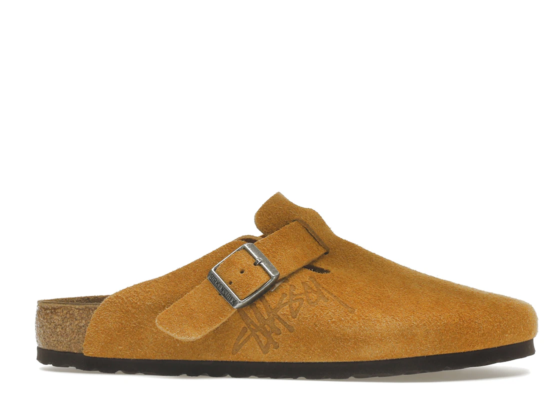 Birkenstock Boston Clog Stussy Caramel (2021)
