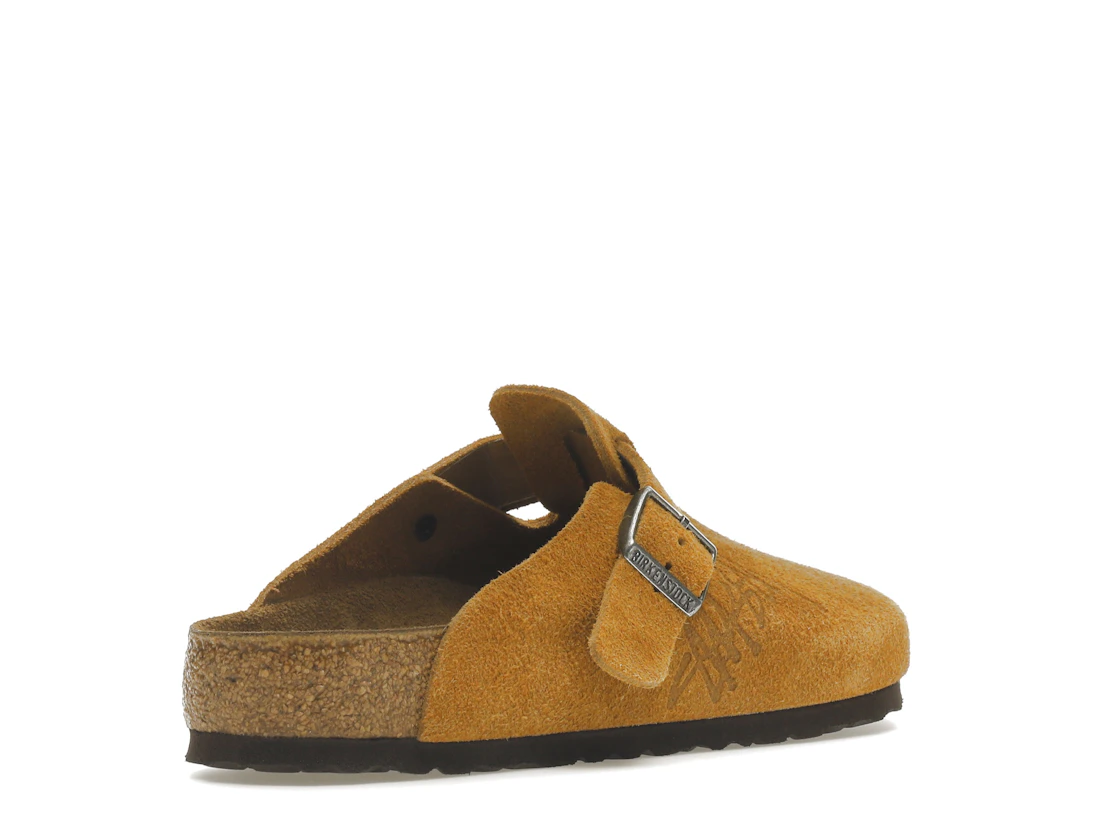 Birkenstock Boston Clog Stussy Caramel (2021)