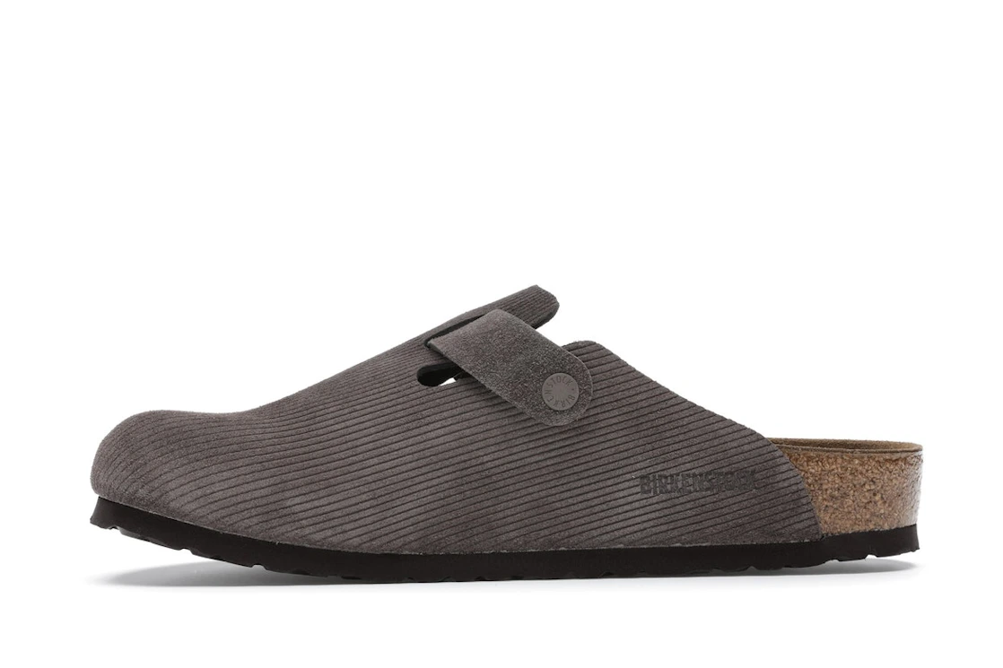 Birkenstock Boston Clogs Stussy Anthracite