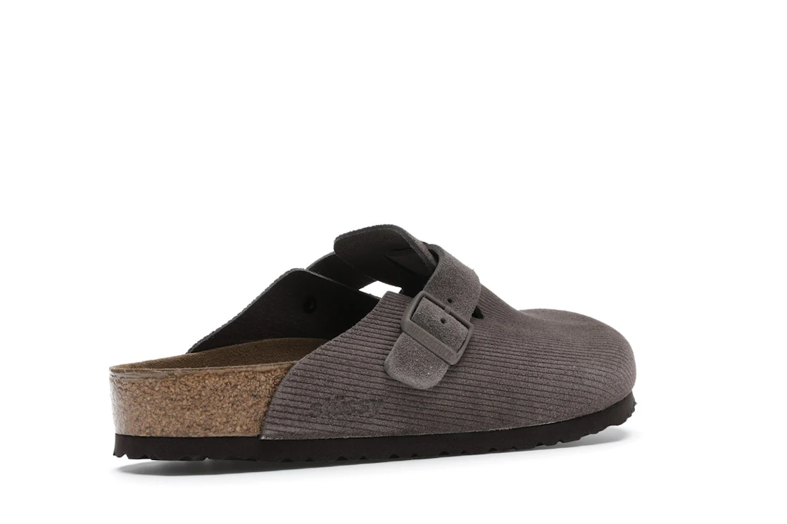 Birkenstock Boston Clogs Stussy Anthracite