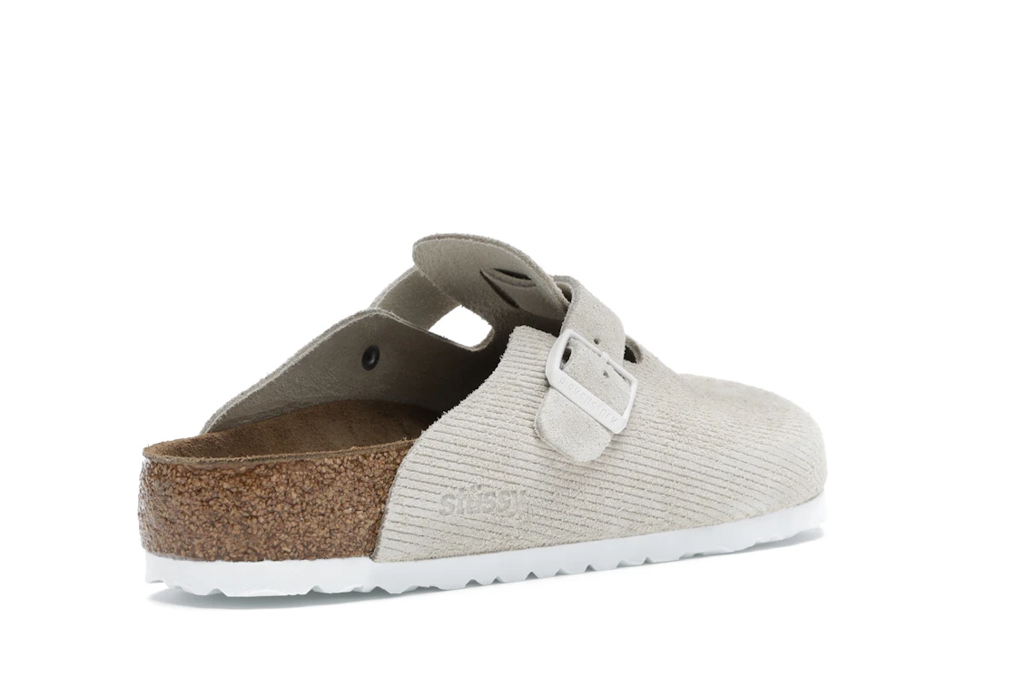 Birkenstock Boston Clogs Stussy Bone
