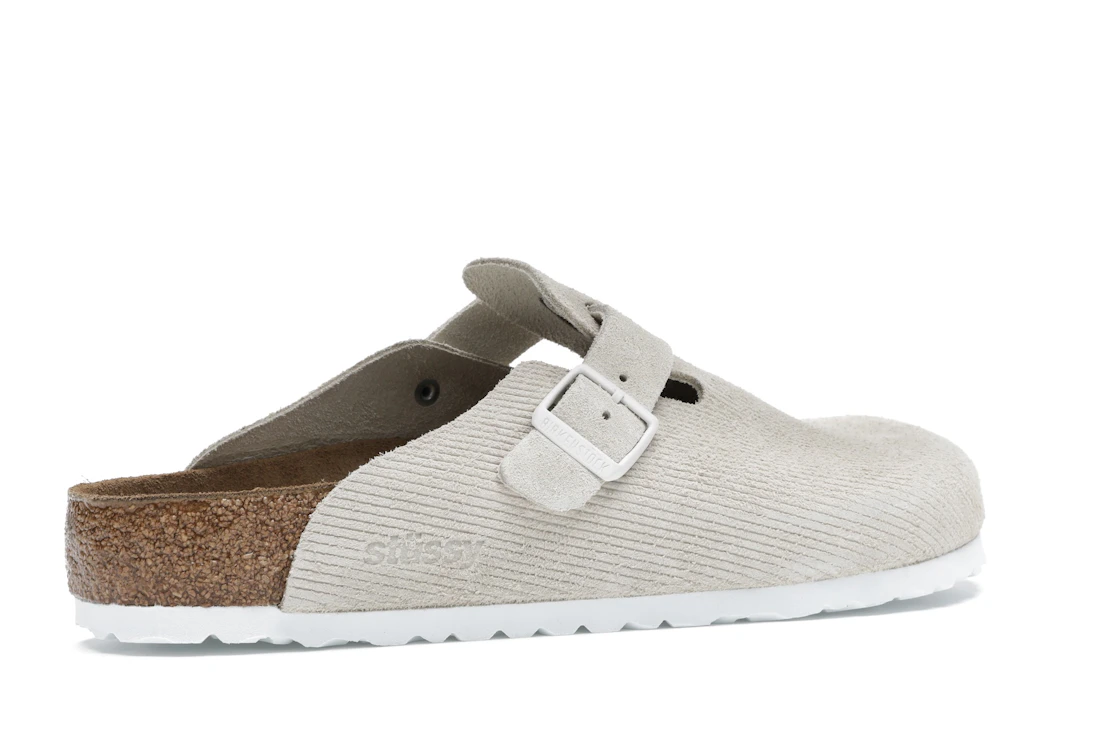 Birkenstock Boston Clogs Stussy Bone