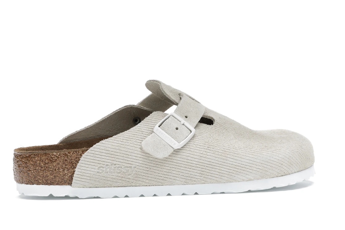 Birkenstock Boston Clogs Stussy Bone