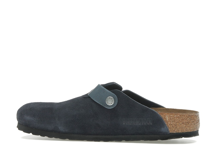 Birkenstock Boston Mixed Leather Midnight