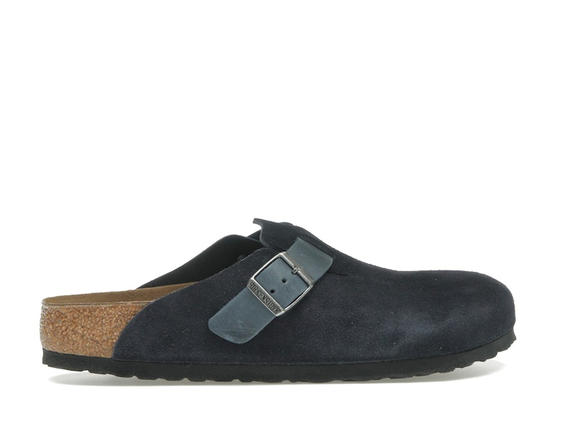 Birkenstock Boston Mixed Leather Midnight