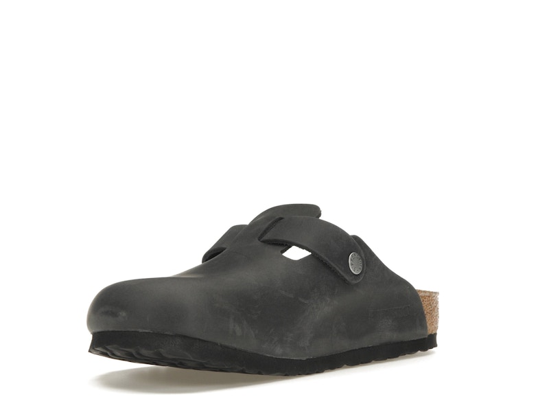 Birkenstock Boston Oiled Leather Black