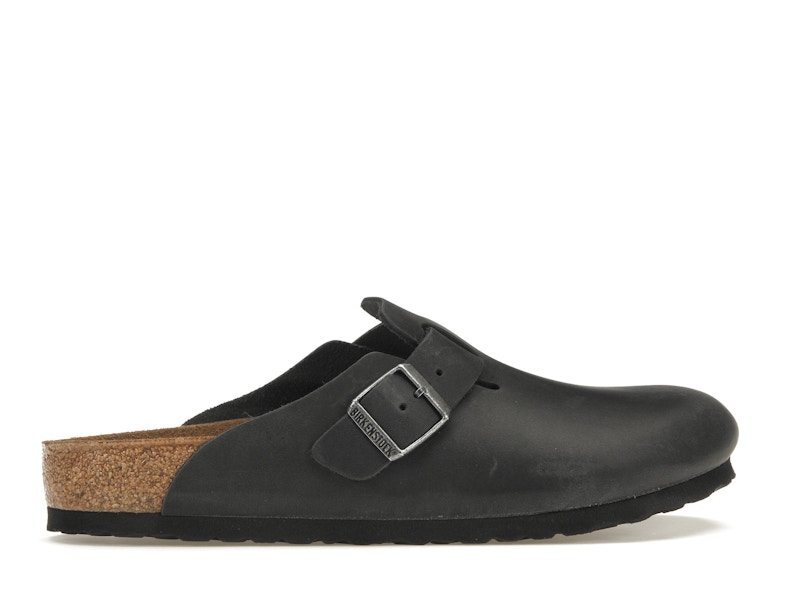 Birkenstock Boston Oiled Leather Black