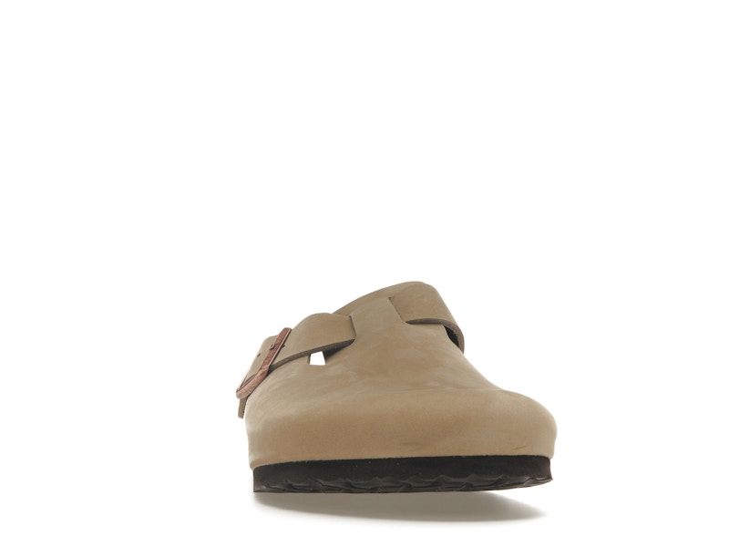 Birkenstock Boston Oiled Leather Tobacco Brown