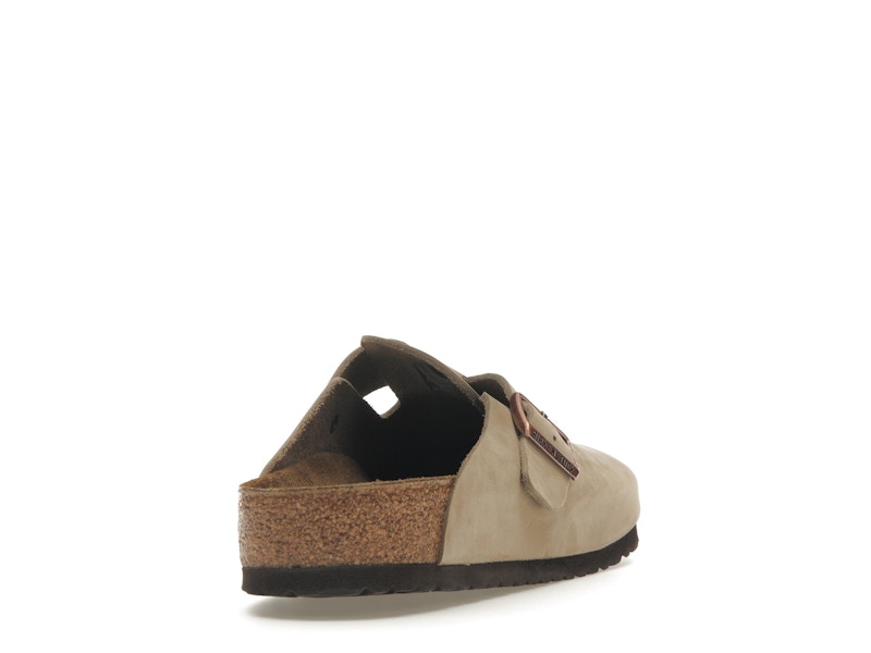 Birkenstock Boston Oiled Leather Tobacco Brown