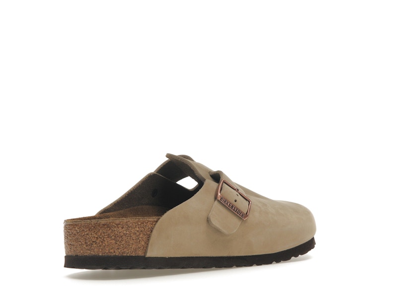 Birkenstock Boston Oiled Leather Tobacco Brown