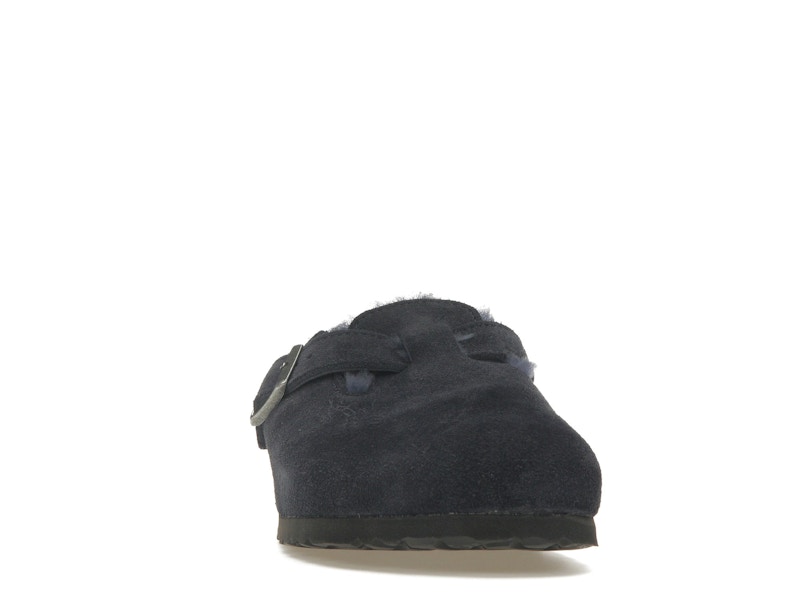Birkenstock Boston Shearling Suede Midnight