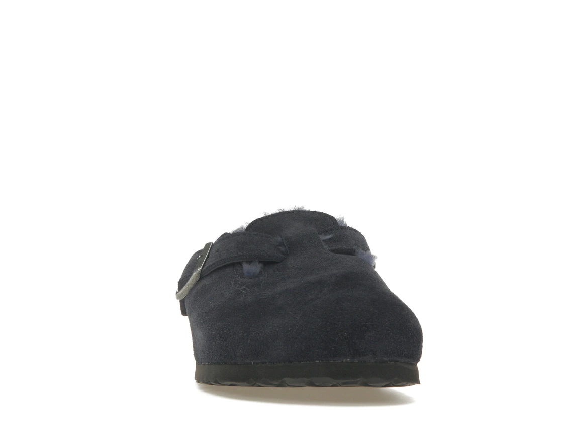 Birkenstock Boston Shearling Suede Midnight